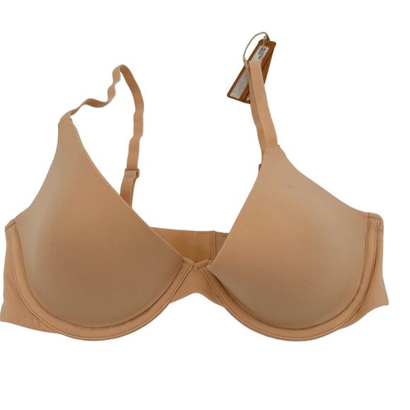 Skims Fits Everybody Unlined Demi Bra Sand New with tags Size 34C - Picture 1 of 5